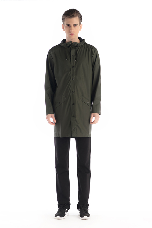 WATERPROOF AND BREATHABLE PU RAINWEAR