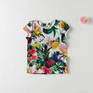 combed cotton kids t-shirt with digital printing