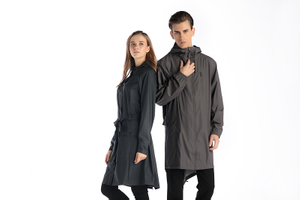 HIGH QUALITY CLASSIC AND ELEGANT PU RAINWEAR