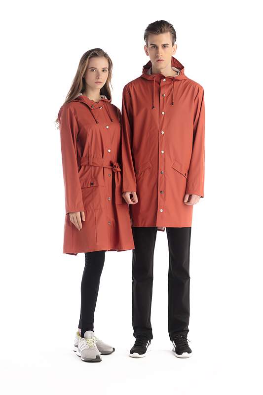 HIGH QUALITY CLASSIC AND ELEGANT PU RAINWEAR
