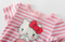 combed cotton baby rompers with cartoon printing