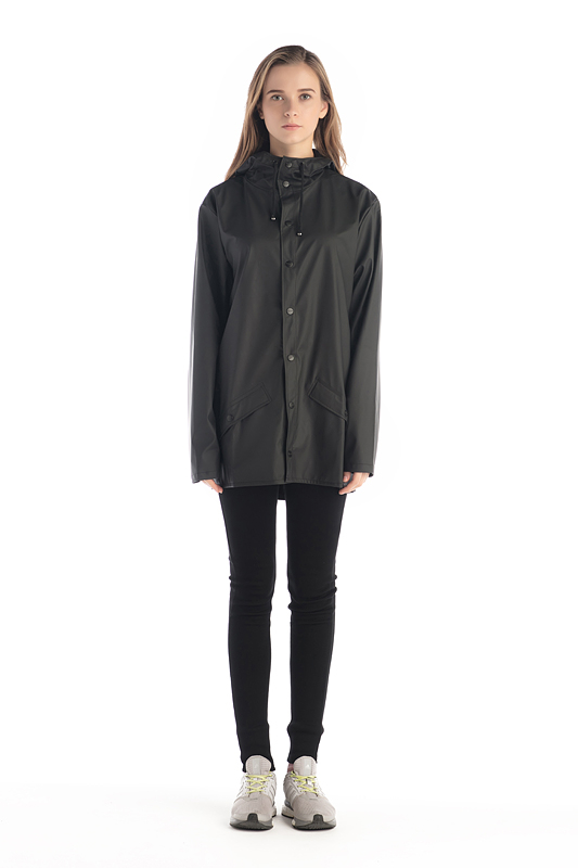 HIGH QUALITY FASHIONABLE PU RAINWEAR