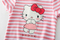 combed cotton baby rompers with cartoon printing