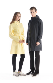 HIGH QUALITY CLASSIC AND ELEGANT PU RAINWEAR