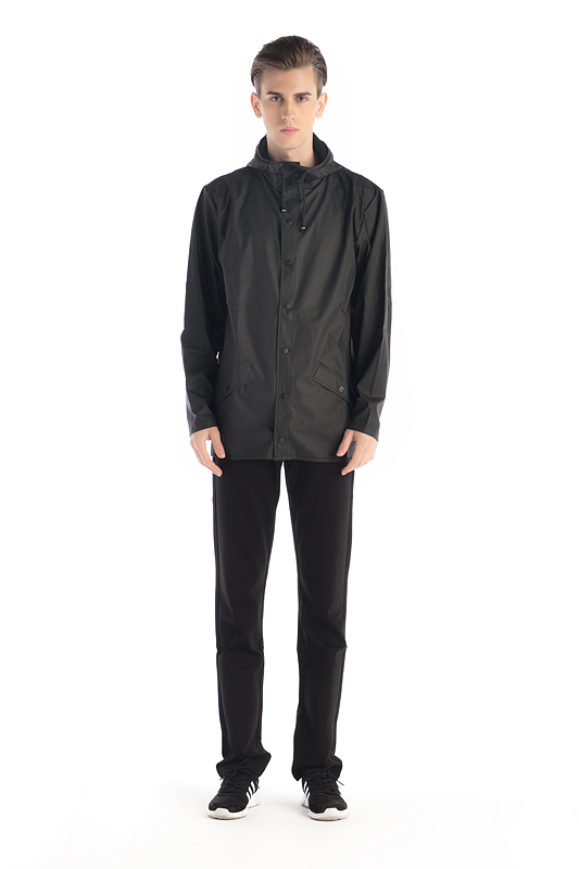 HIGH QUALITY FASHIONABLE PU RAINWEAR