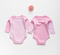 combed cotton baby rompers with cartoon printing