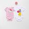 combed cotton baby rompers with cartoon printing